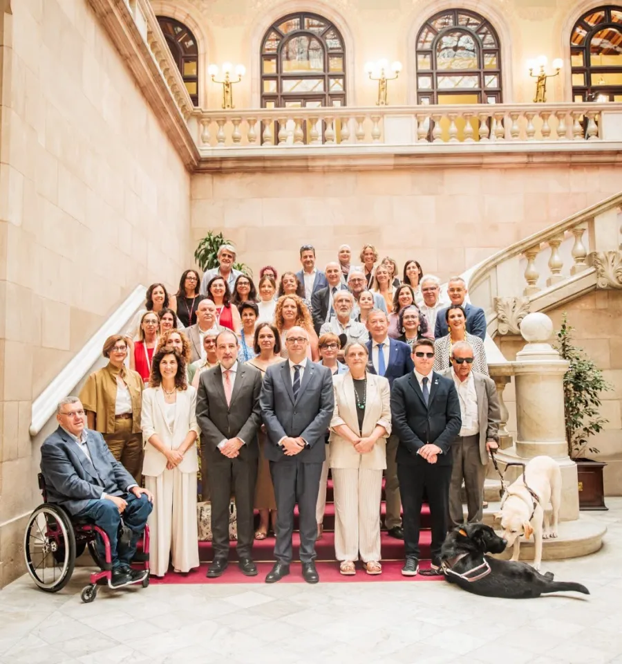 Representants de les institucions i de les entitats
