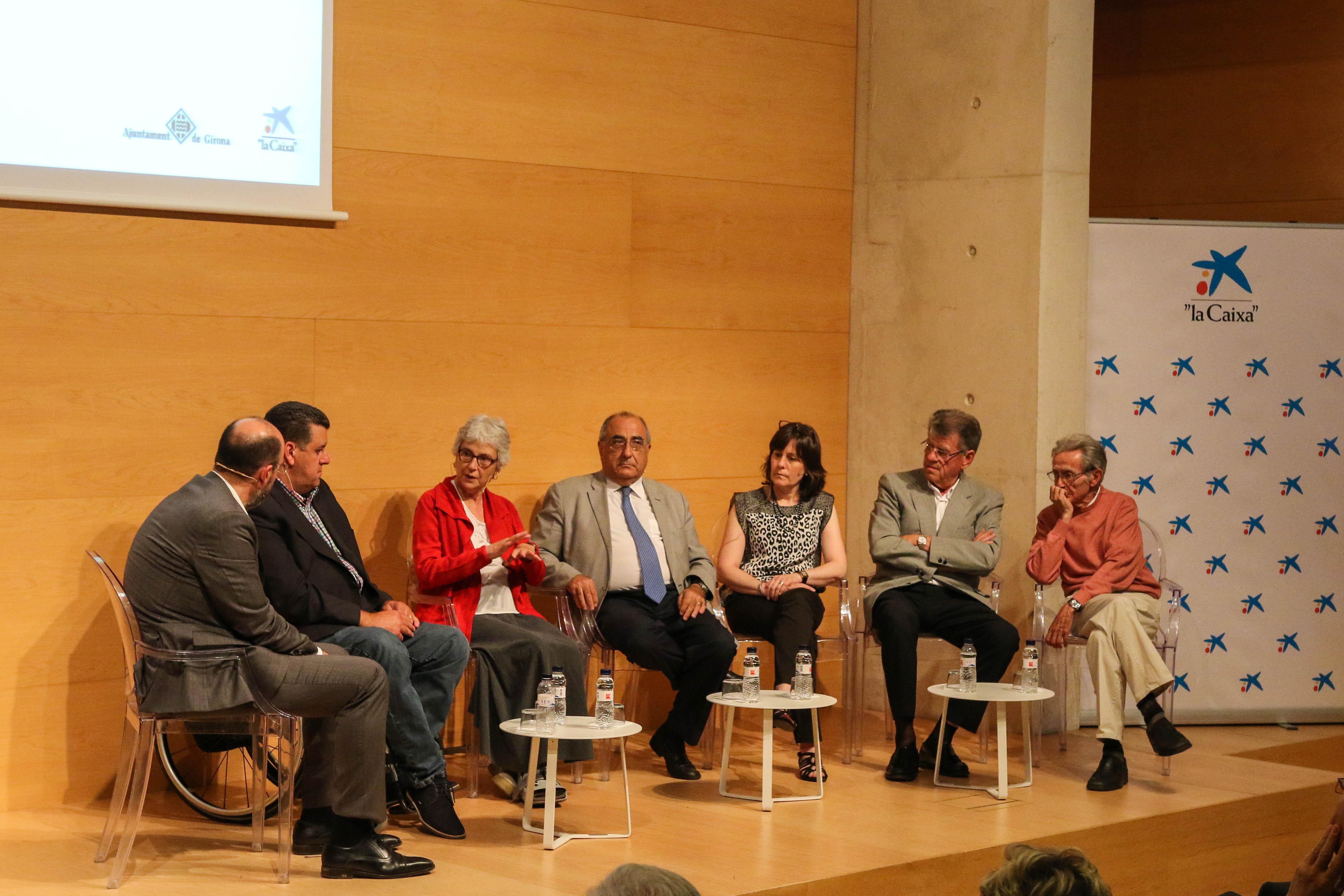 El director de la Fundació amb el Fòrum Carlemany en el debat sobre la cultura de l'esforç