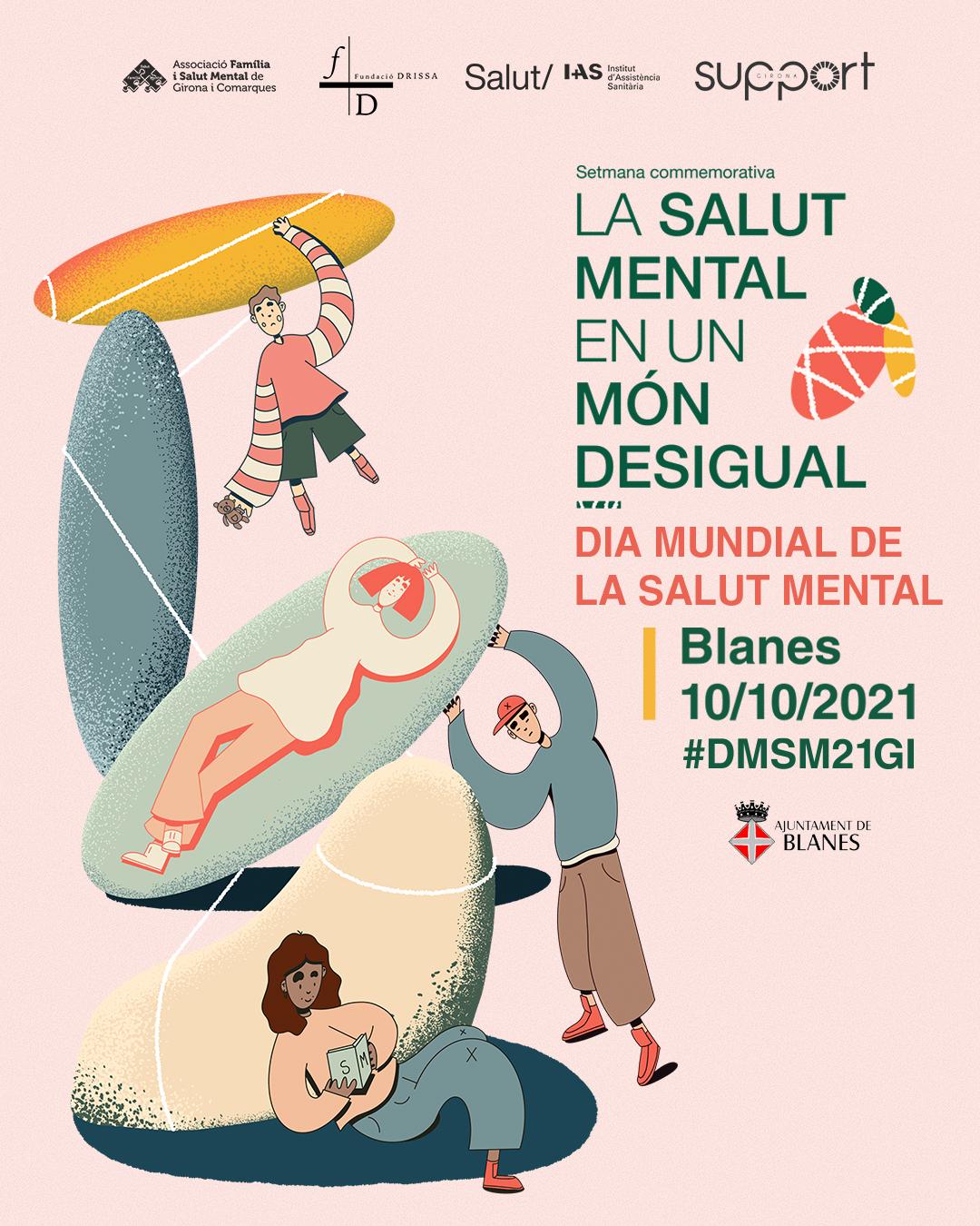 Blanes acollirà el 10 d’octubre l’acte central del Dia Mundial de la Salut Mental de les comarques gironines
