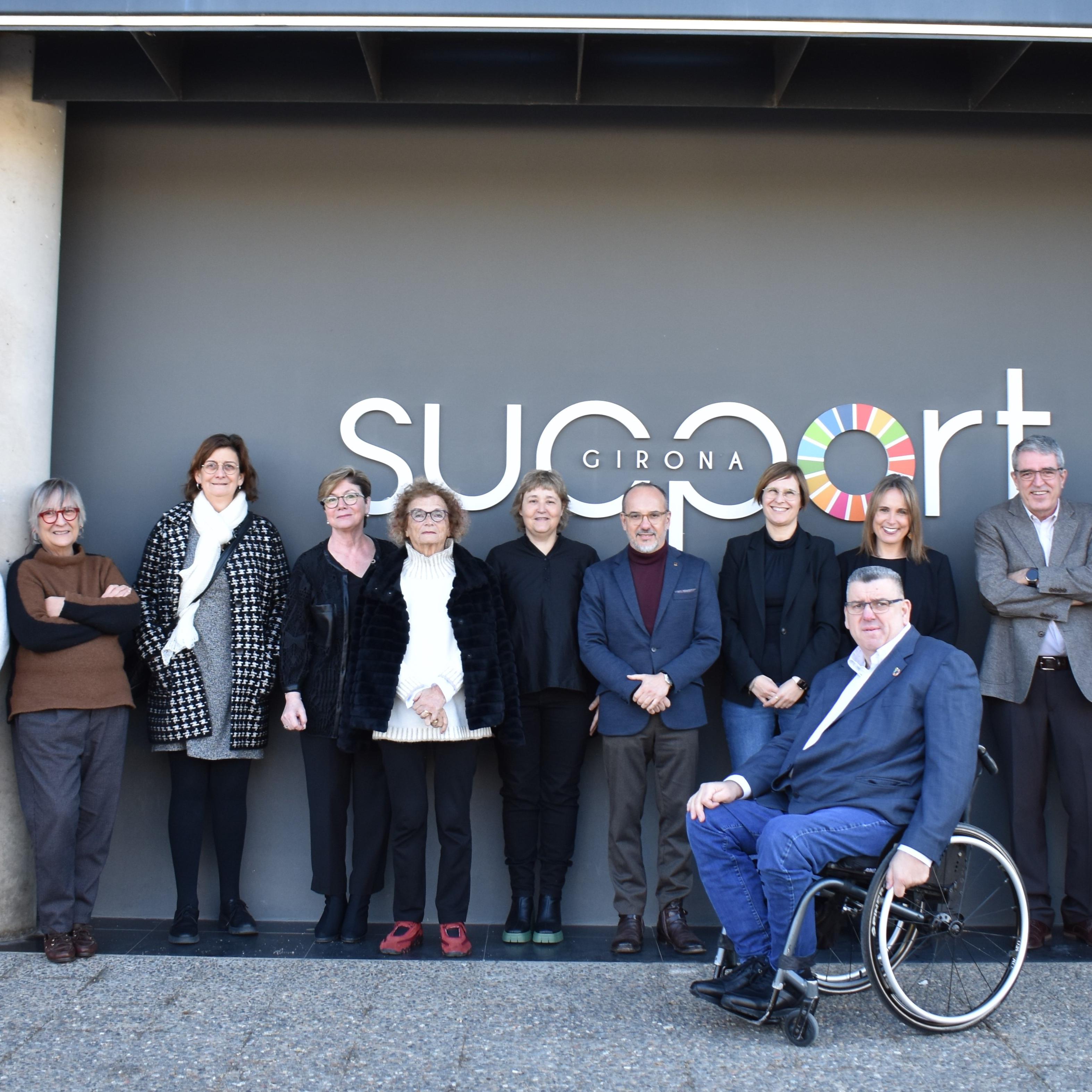 El conseller de Drets Socials visita Support-Girona