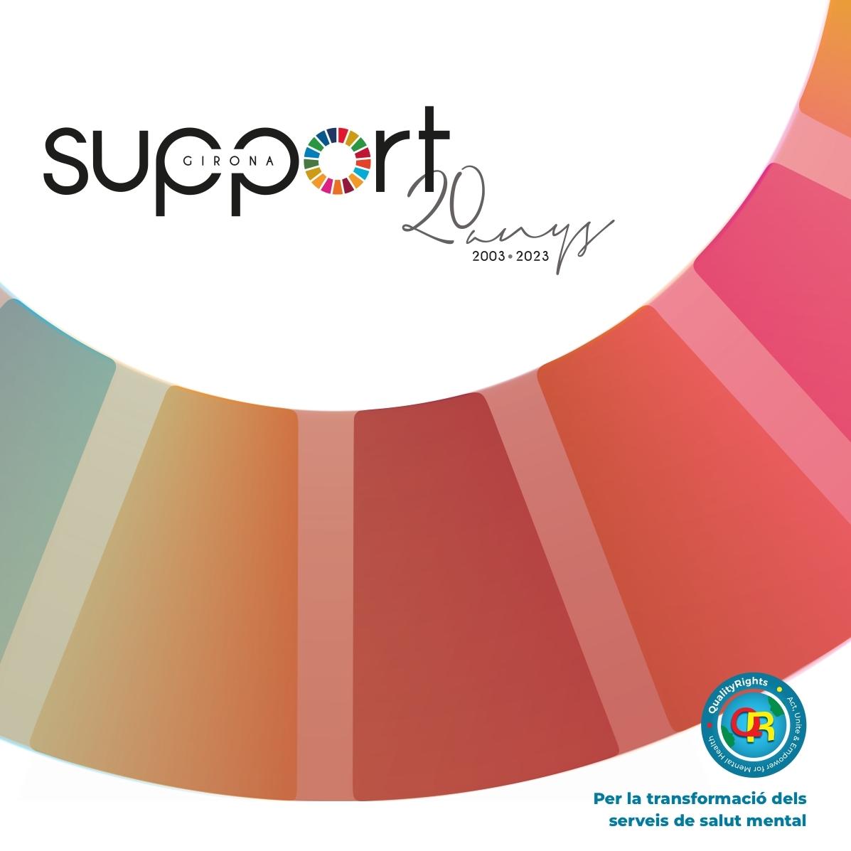 Imatge de campanya dels 20 anys de Support-Girona