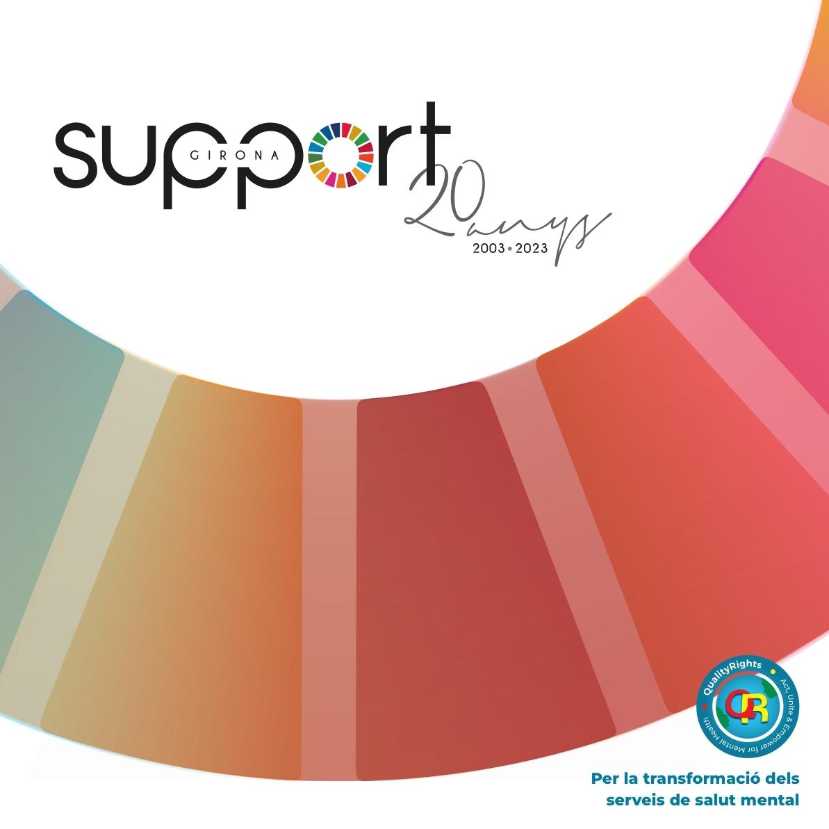 Cartell Support Girona 20 anys