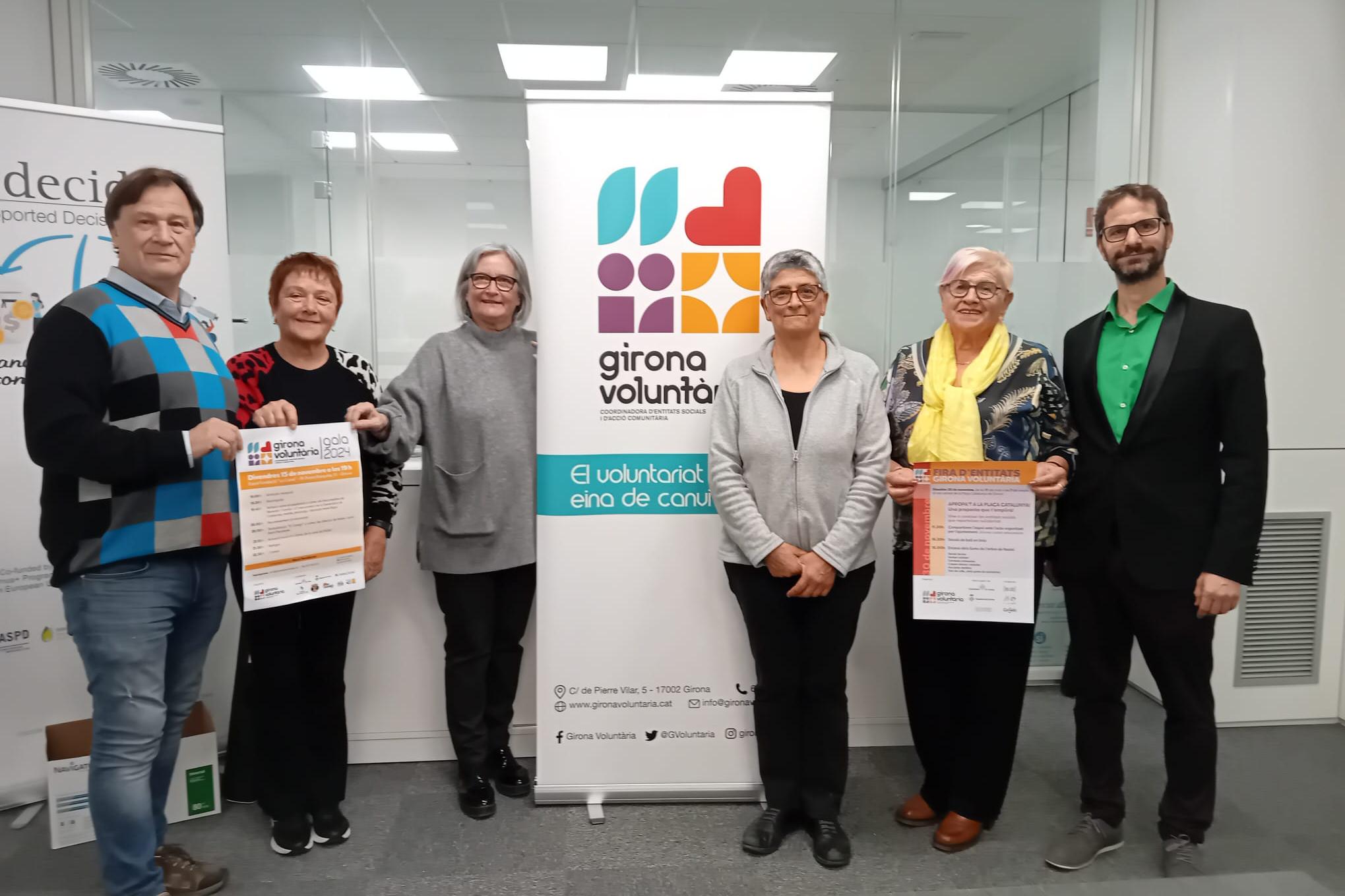 Membres de la Federació Girona Voluntària