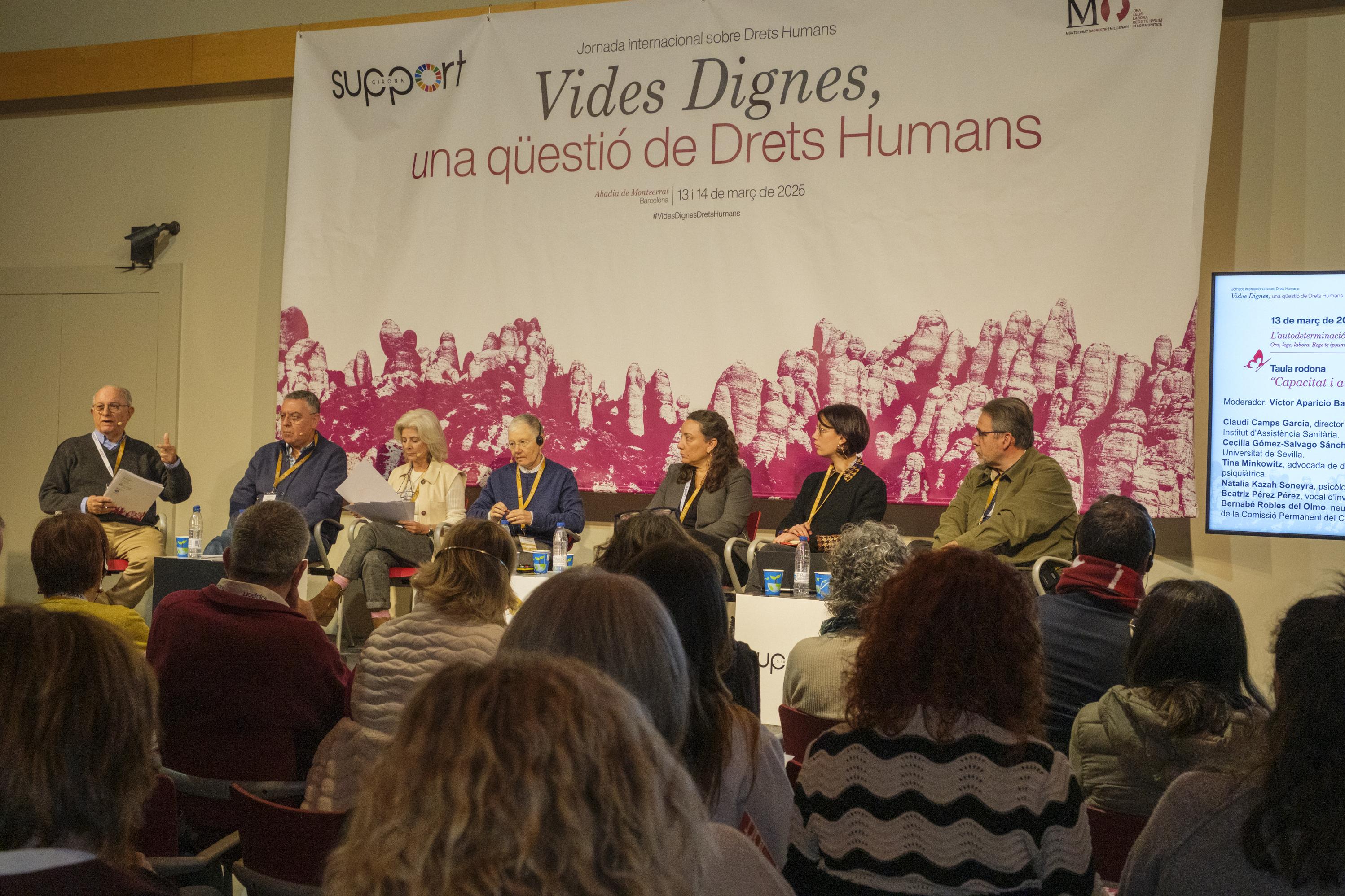 Taula rodona: Capacitat i autonomia: un dret qüestionat en Salut Mental.