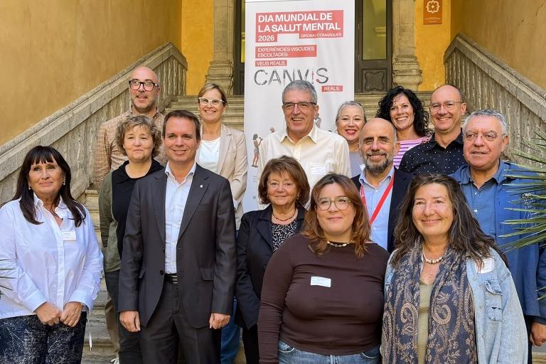 Foto de grup a les escales
